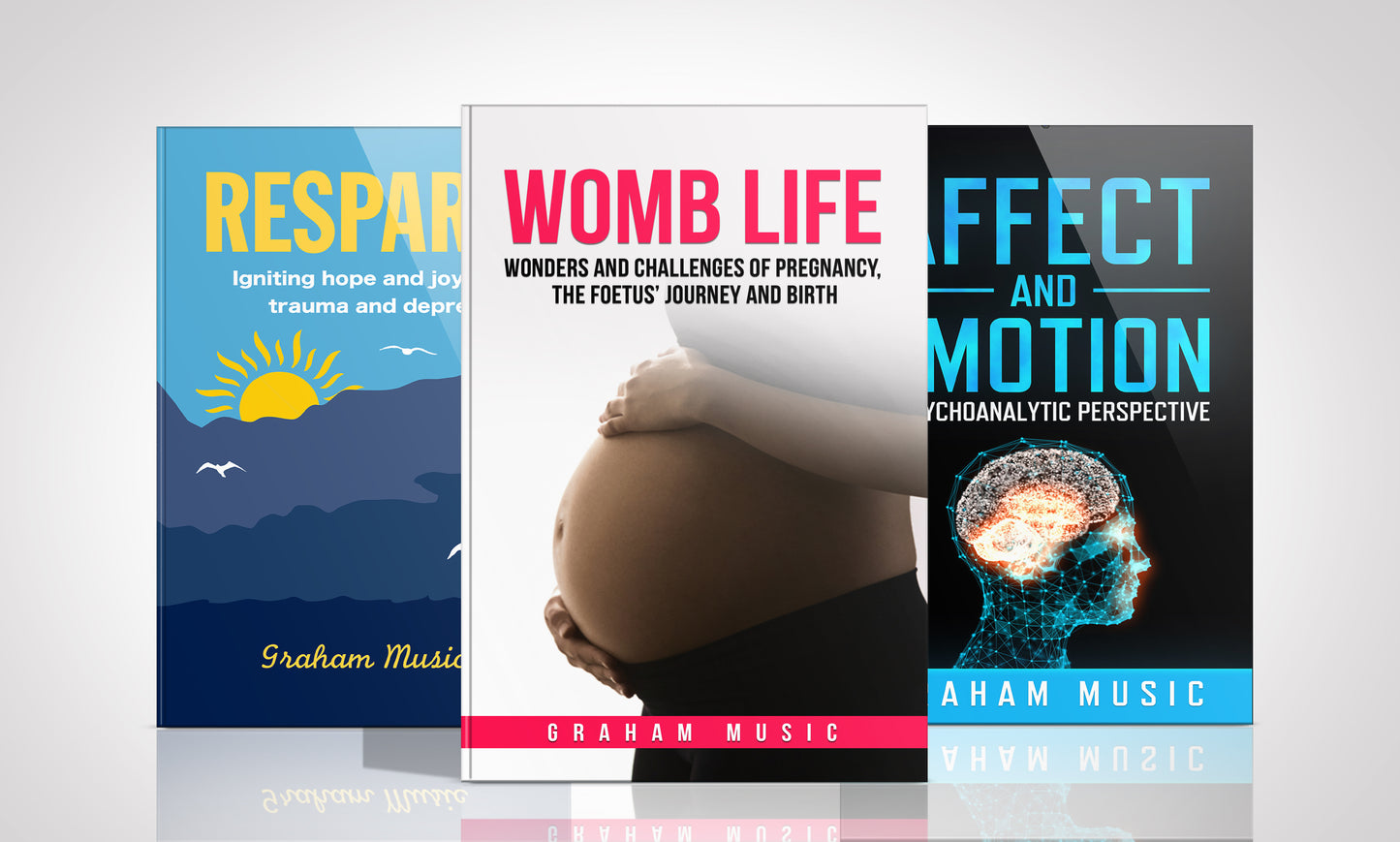 3 latest in one bundle: Womb Life, Respark and Affect and Emotion